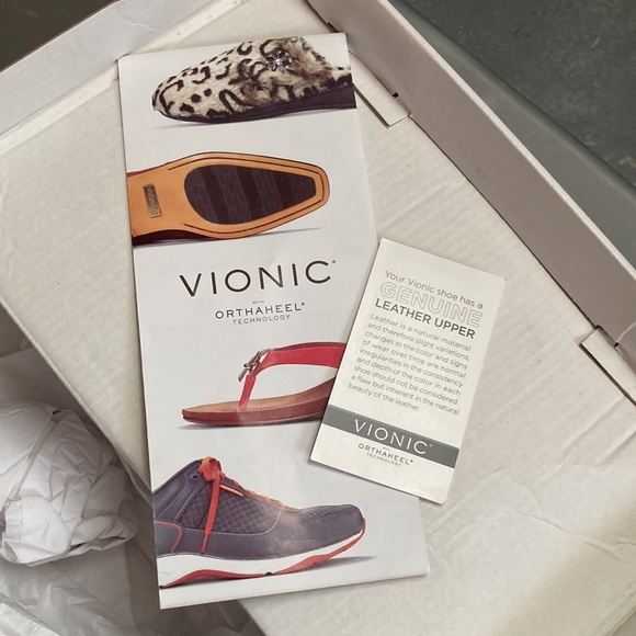 𝅺VIONIC cushioned snakeskin wedge - Picture 9 of 10